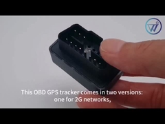 4G Cat1 Voice Control OBD OBD2 GPS Tracker with G-Sensor for 9 to 36V Vehicles